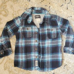 Button-up Flannels 2t boys